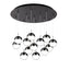 Kuzco Pluto 4-in 13 Head Multi Pendant