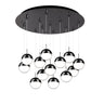 Kuzco Pluto 4-in 13 Head Multi Pendant