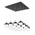 Kuzco Pluto 4-in 16 Head Multi Pendant