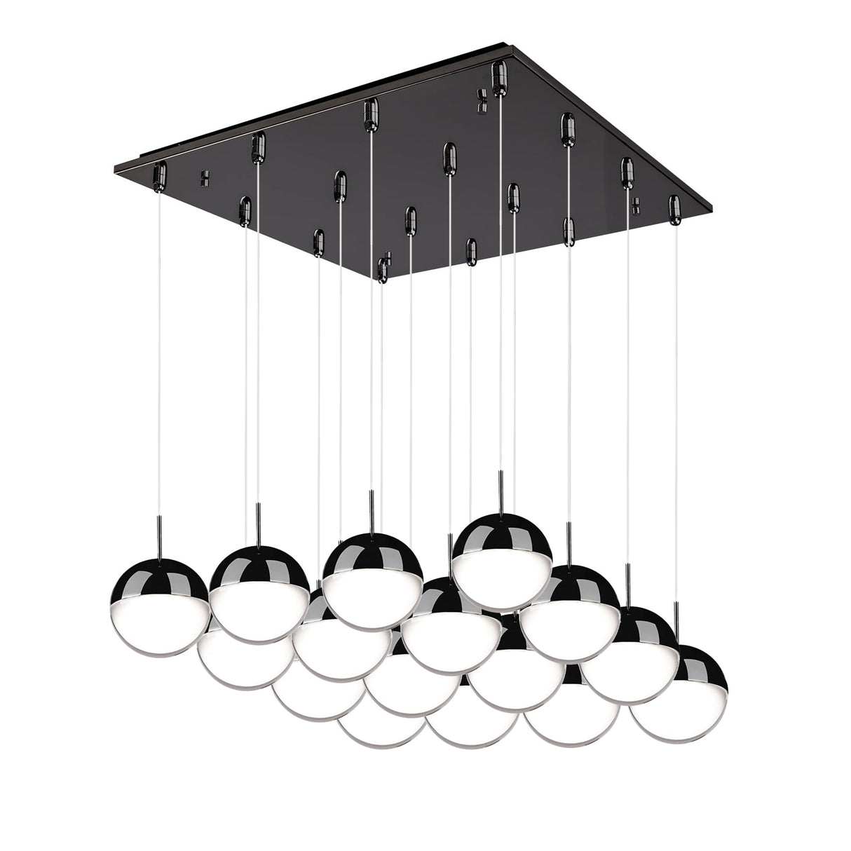 Kuzco Pluto 4-in 16 Head Multi Pendant
