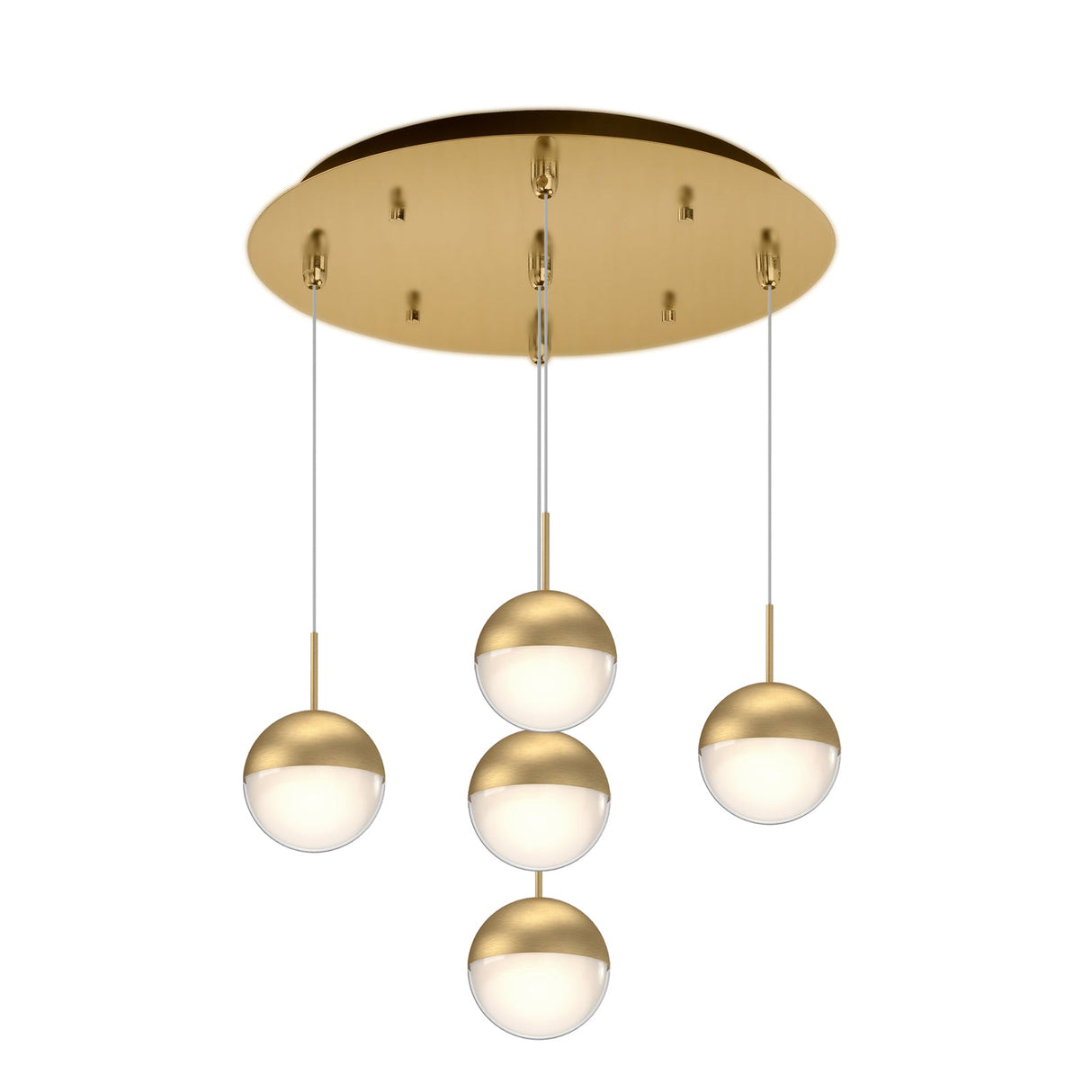 Kuzco Pluto 4-in 5 Head Multi Pendant