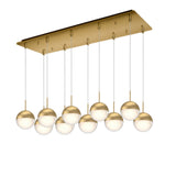 Kuzco Pluto 4-in 10 Head Multi Pendant