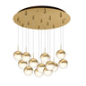 Kuzco Pluto 4-in 13 Head Multi Pendant