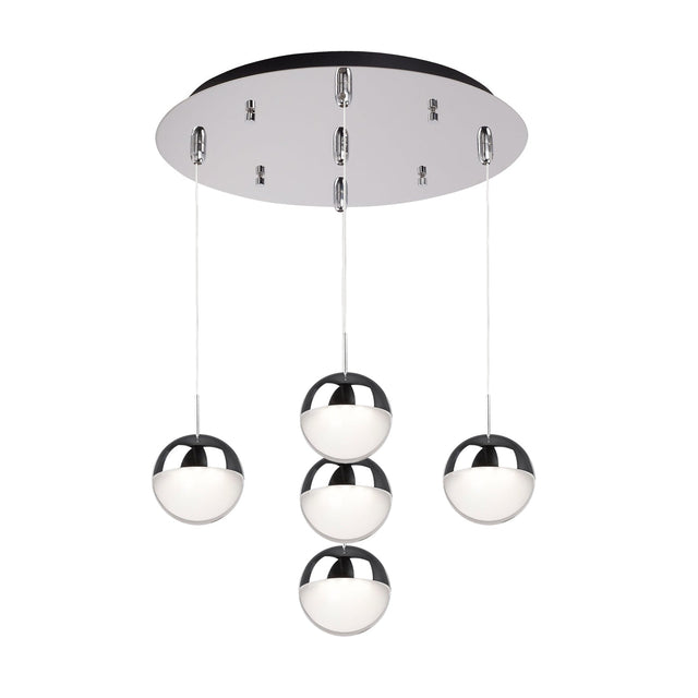 Kuzco Pluto 4-in 5 Head Multi Pendant