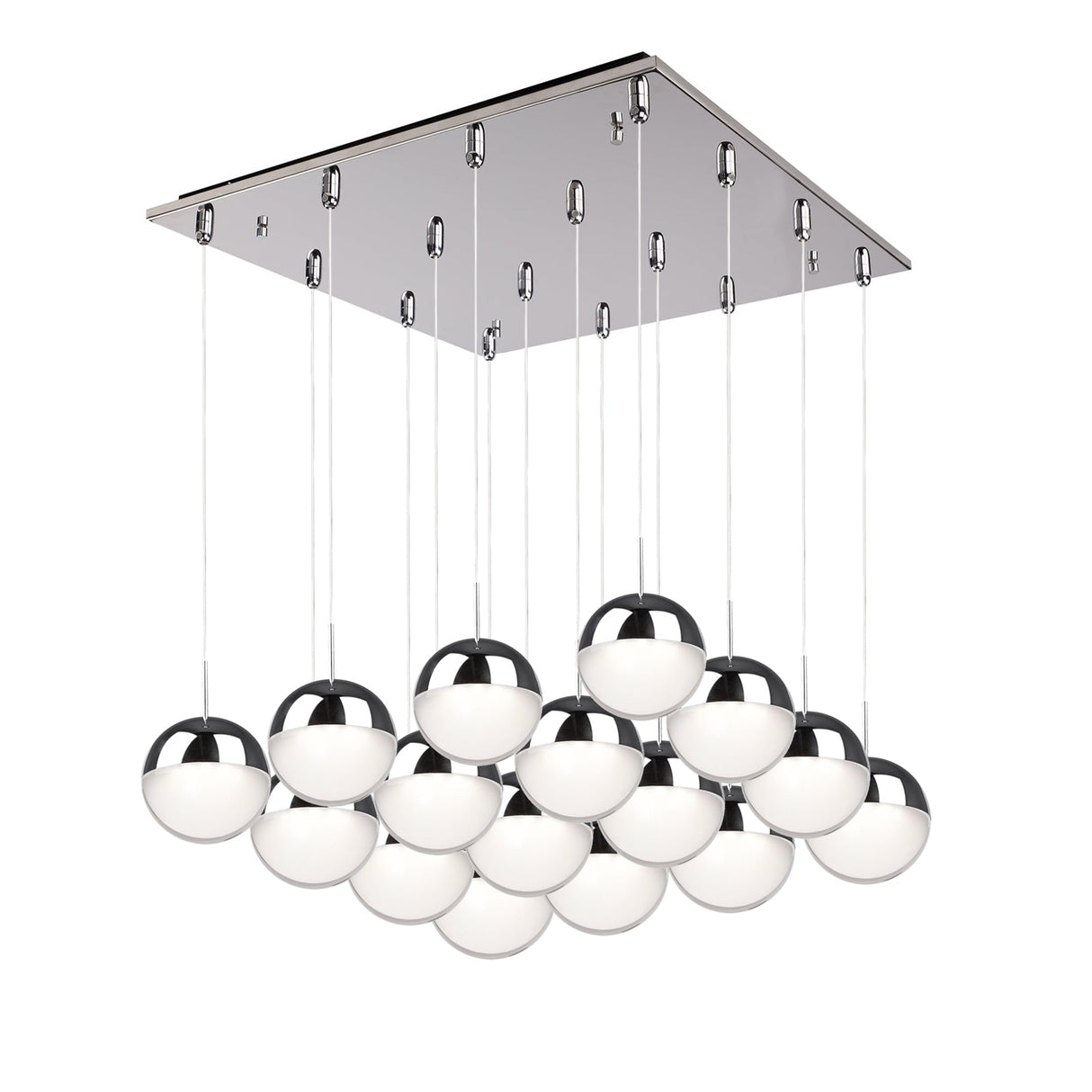 Kuzco Pluto 4-in 16 Head Multi Pendant