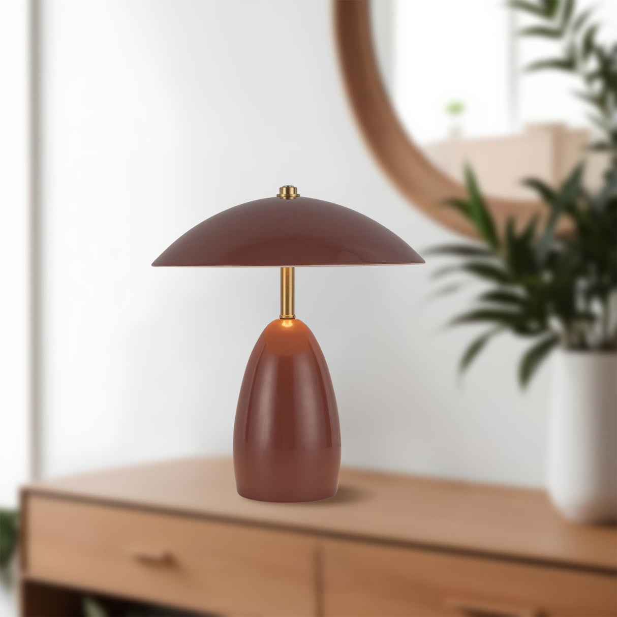 Alora Mood Poppy 9-in Table Lamp