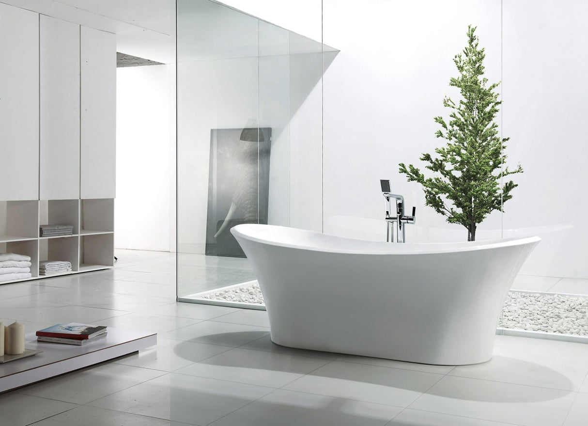 Poseidon Freestanding Acrylic Bath 71”