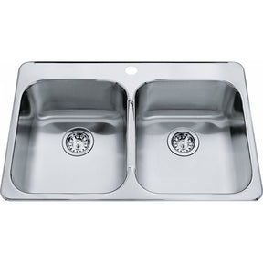 Steel Queen Drop In Sink - QDL2031-7-1