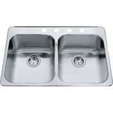 Steel Queen Drop In Sink - QDL2031-7-1