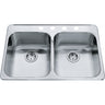 Steel Queen Drop In Sink - QDL2031-7-1