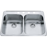 Steel Queen Drop In Sink - QDL2031-7-1