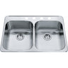 Steel Queen Drop In Sink - QDL2031-7-1