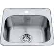 Steel Queen Drop In Sink - QSL1719-8-1