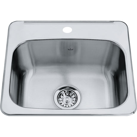 Steel Queen Drop In Sink - QSL1719-8-1