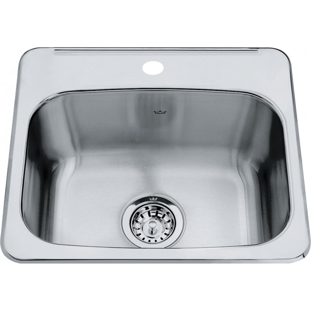Steel Queen Drop In Sink - QSL1719-8-1