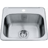 Steel Queen Drop In Sink - QSL1719-8-1