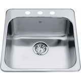 Steel Queen Drop In Sink - QSL2020-7-1