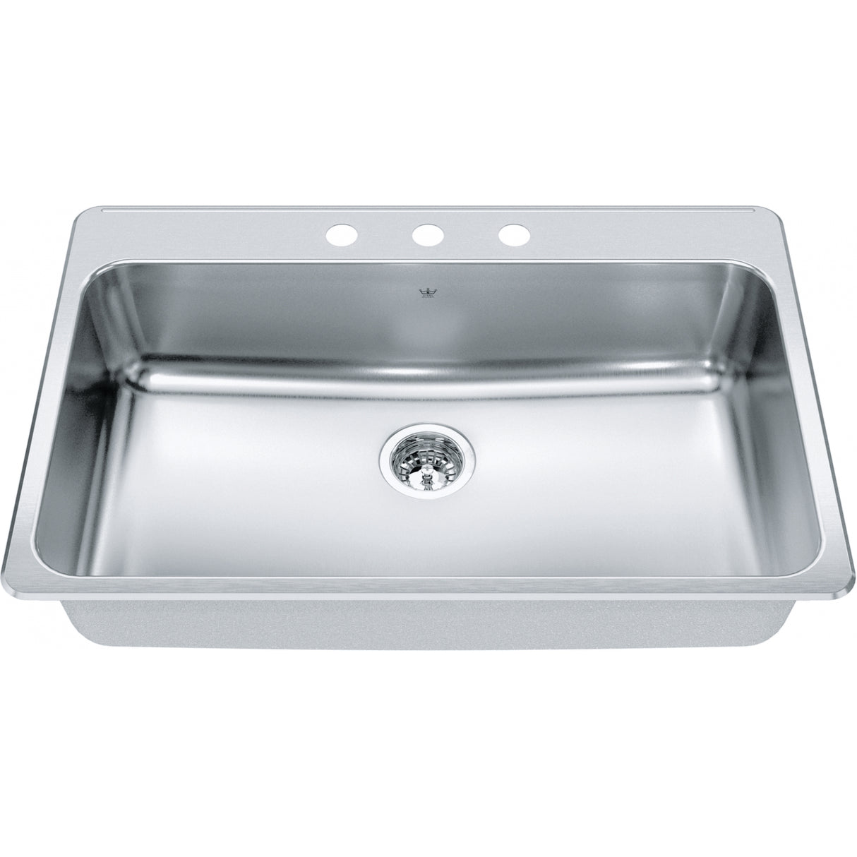 Steel Queen Drop In Sink QSLA2233-8-1