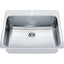 Steel Queen Drop In Sink QSLA2225-10-1