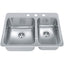 Steel Queen Drop In Sink QCLA2027L-8-1