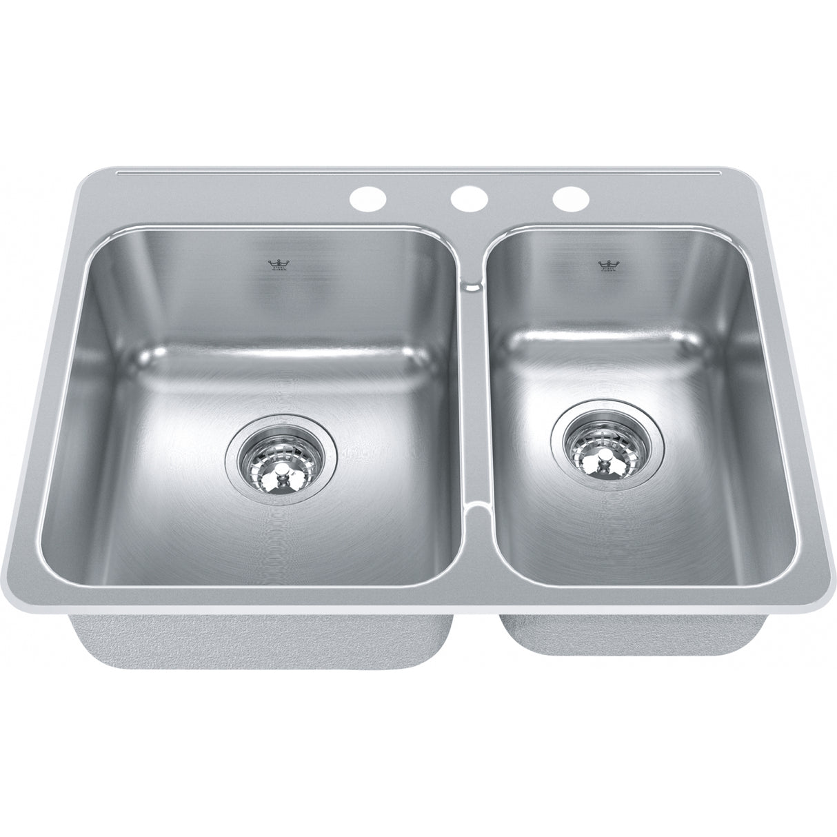 Steel Queen Drop In Sink QCLA2027L-8-1