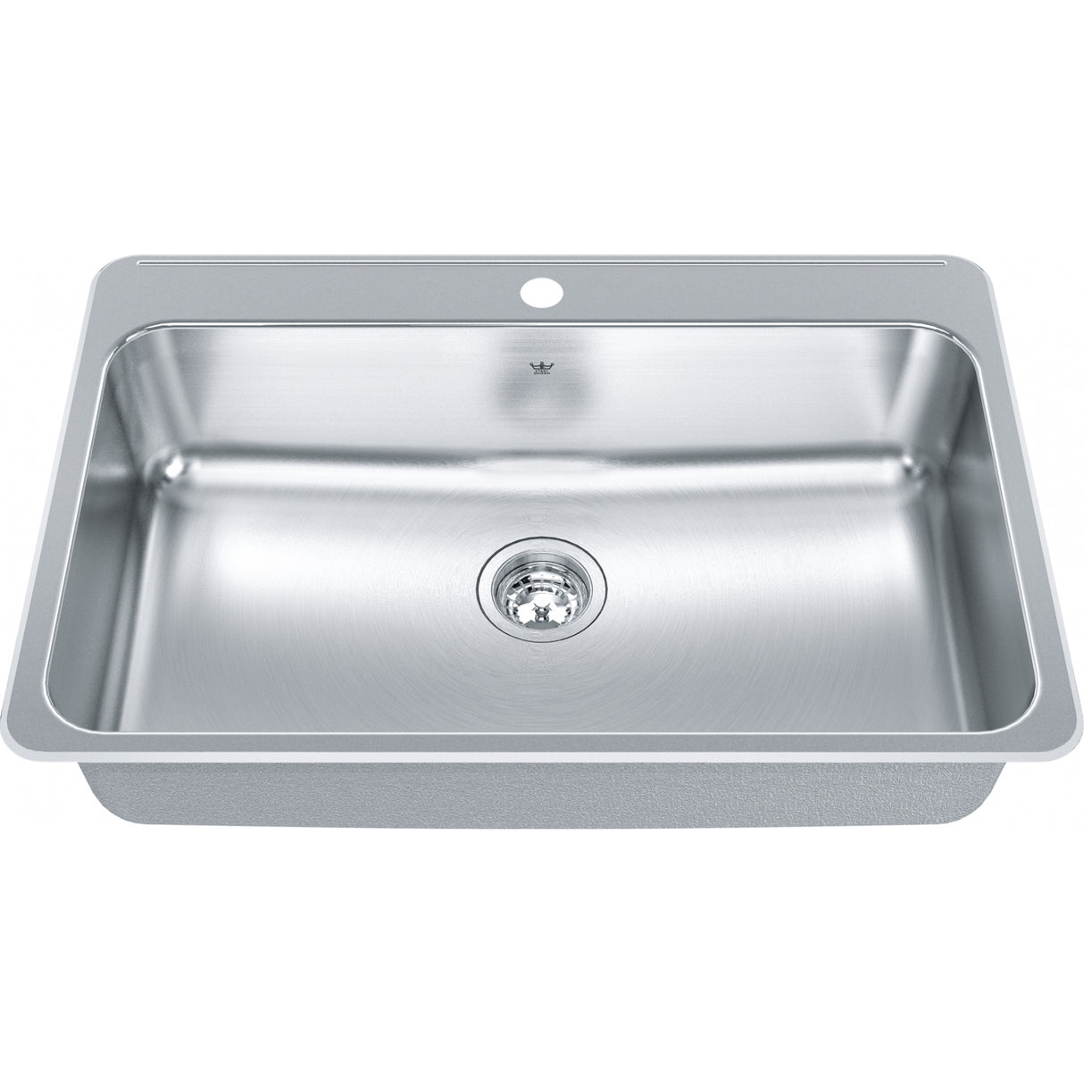 Steel Queen Drop In Sink QSLA2031-8-1