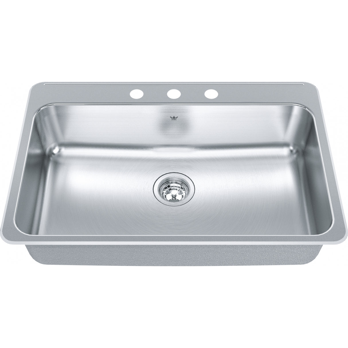 Steel Queen Drop In Sink QSLA2031-8-1