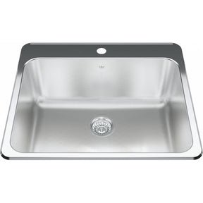 Steel Queen Drop In Sink QSLA2225-10-1