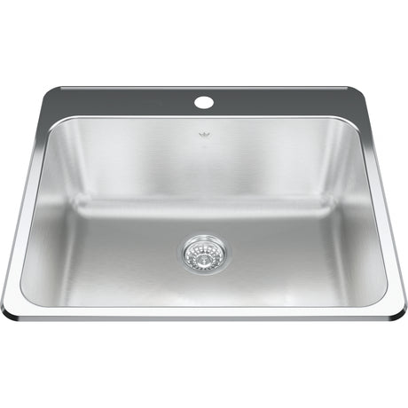 Steel Queen Drop In Sink QSLA2225-10-1