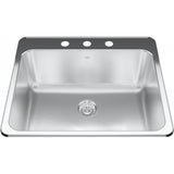 Steel Queen Drop In Sink QSLA2225-10-1
