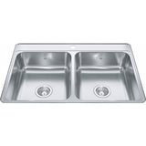 Creemore Drop In Sink - CDLA3322-6-1