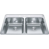 Creemore Drop In Sink - CDLA3322-6-1
