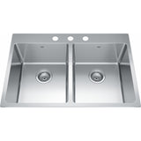 Brookmore Drop In Sink - BDL2131-9-1