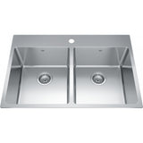 Brookmore Drop In Sink - BDL2233-9-1