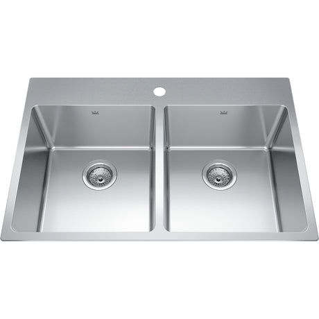 Brookmore Drop In Sink - BDL2233-9-1