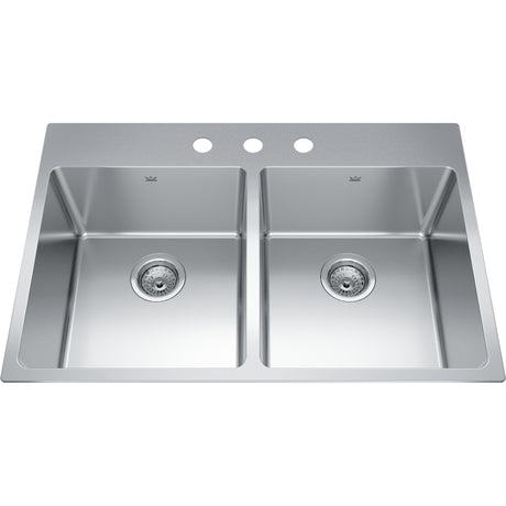 Brookmore Drop In Sink - BDL2233-9-1