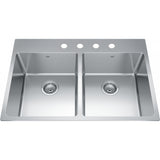 Brookmore Drop In Sink - BDL2233-9-1