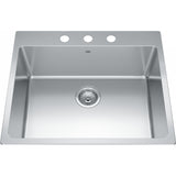 Brookmore Drop In Sink - BSL2125-9-1