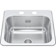 Creemore Drop In Sink CSLA1515-6-2CBN