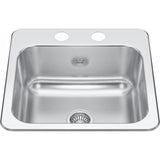 Creemore Drop In Sink CSLA1515-6-2CBN