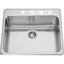 Steel Queen Drop In Sink QSLA2225-10-1