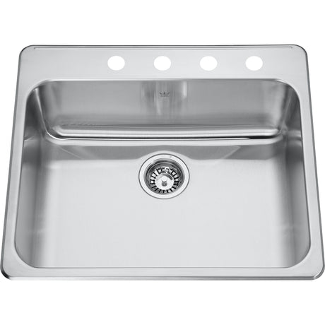 Steel Queen Drop In Sink QSLA2225-10-1