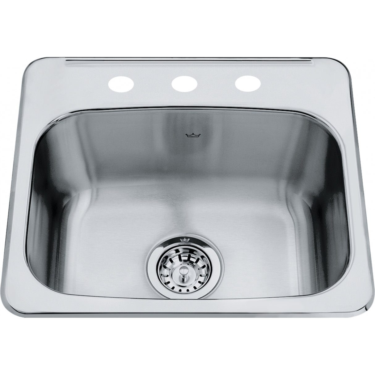Steel Queen Drop In Sink - QSL1719-8-1