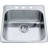 Steel Queen Drop In Sink - QSL2020-7-1