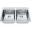 Steel Queen Drop In Sink QDLA2233-8-1
