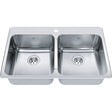Steel Queen Drop In Sink QDLA2233-8-1