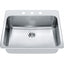 Steel Queen Drop In Sink QSLA2225-10-1