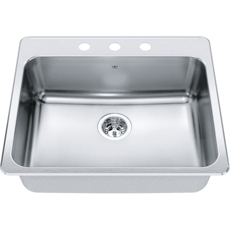 Steel Queen Drop In Sink QSLA2225-10-1