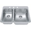 Steel Queen Drop In Sink QCLA2027L-8-1