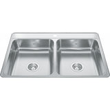 Creemore Drop In Sink - CDLA3322-6-1